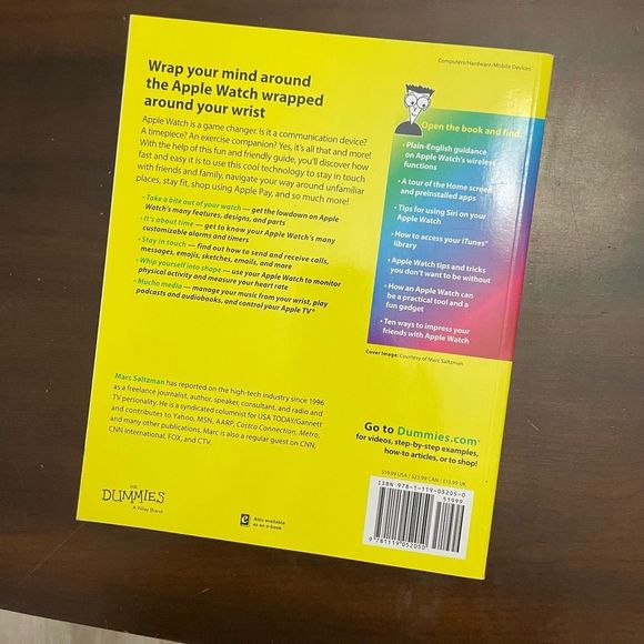 New and unused Apple Watch for dummies book ￼ - Picture 3 of 6